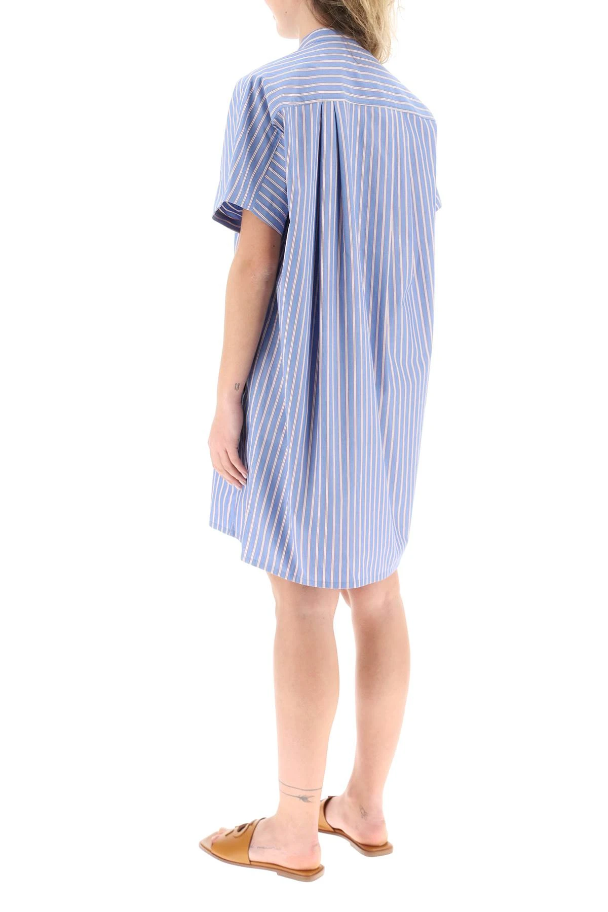 商品A.P.C.|A.P.C. 女士连衣裙 COGDCF35020IAA 浅蓝色,价格¥1027,第4张图片详细描述