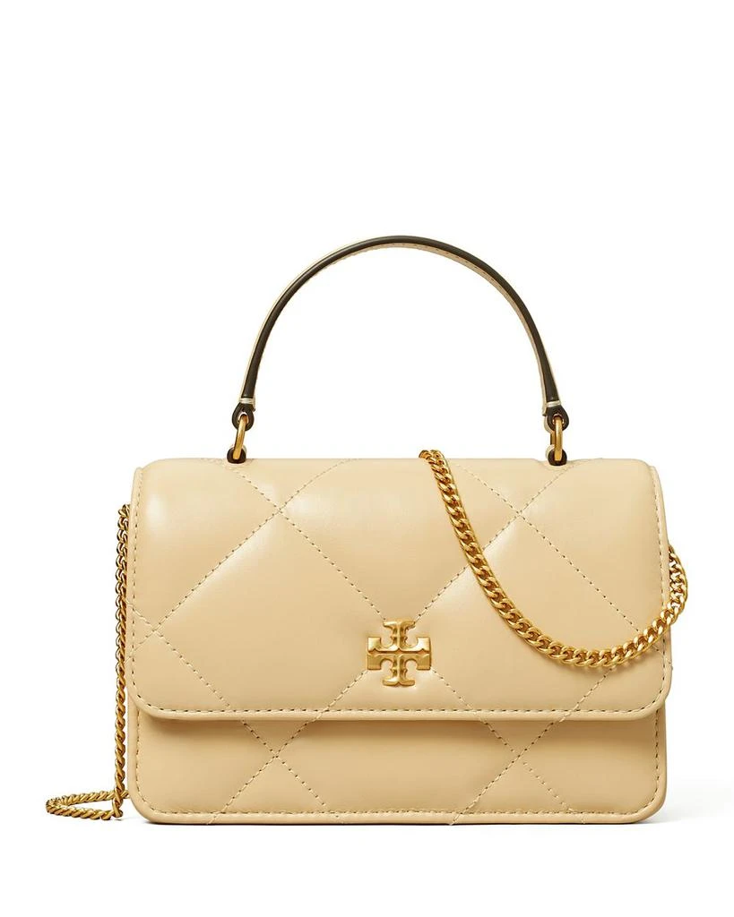 商品Tory Burch|Mini Kira Diamond Quilt Top Handle Chain Wallet,价格¥2856,第1张图片