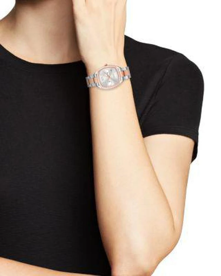 商品Fendi|Momento Bugs Two Tone Watch, 31.5mm,价格¥10240,第2张图片详细描述