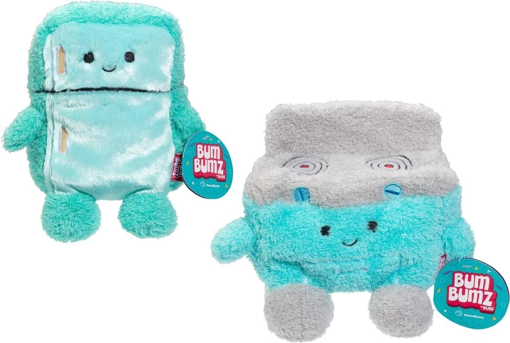 商品BumBumz|BumBumz Large 7.5" Plush 6-Pack - Oven Olan, Refrigerator Reina, Slow Cooker Sergio, Coffee Pot Colton, Recliner Ralph, Succulent - Soft Stuffed Animal Toy - Gift for Kids, Girls, Boys - 3+,价格¥166,第5张图片详细描述