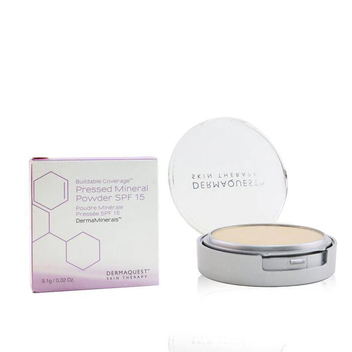 商品DermaQuest|DermaQuest 矿物粉饼SPF15 - # 1W -1W(9.1g/0.32oz),价格¥391,第2张图片详细描述