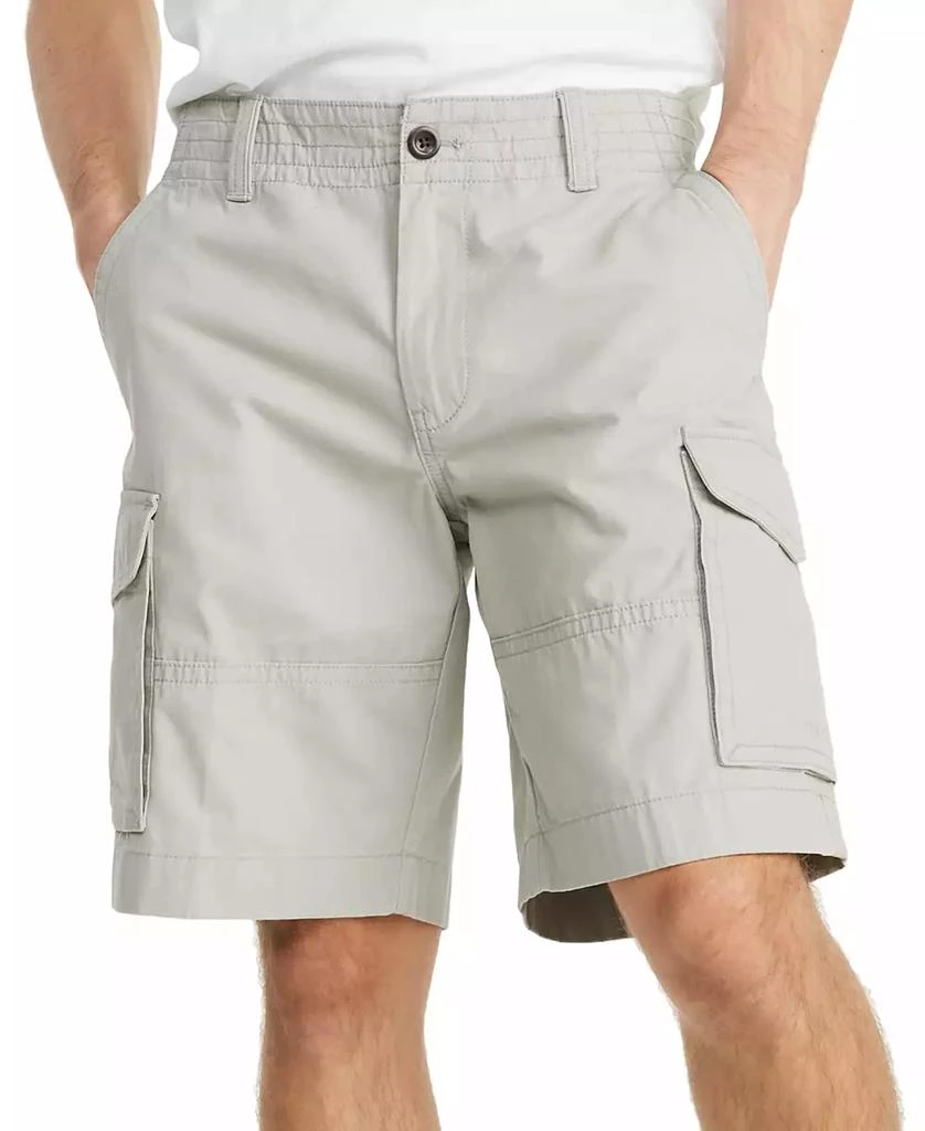 商品Tommy Hilfiger|Men's Essential 10" Solid Cargo Shorts,价格¥387,第1张图片