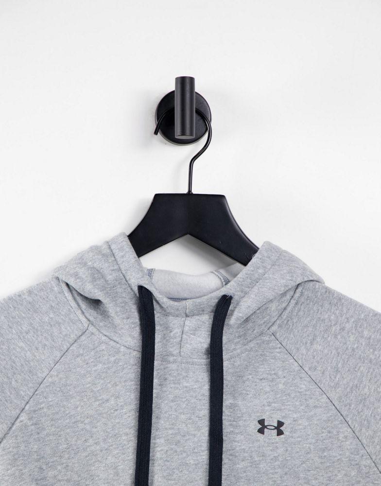 商品Under Armour|Under Armour Rival fleece hoodie in grey,价格¥282,第6张图片详细描述