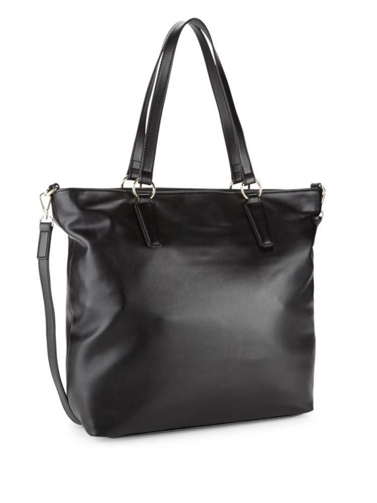 商品Moschino|Peace Sign Faux Leather Tote,价格¥1180,第4张图片详细描述