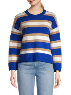 商品Madewell|Halo-Striped Belmore Sweater,价格¥149,第1张图片