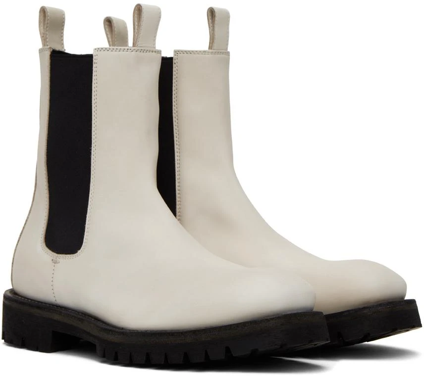 商品Officine Creative|White Issey 002 Chelsea Boots,价格¥1232,第4张图片详细描述