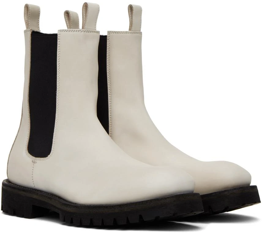 商品Officine Creative|White Issey 002 Chelsea Boots,价格¥1294,第4张图片详细描述