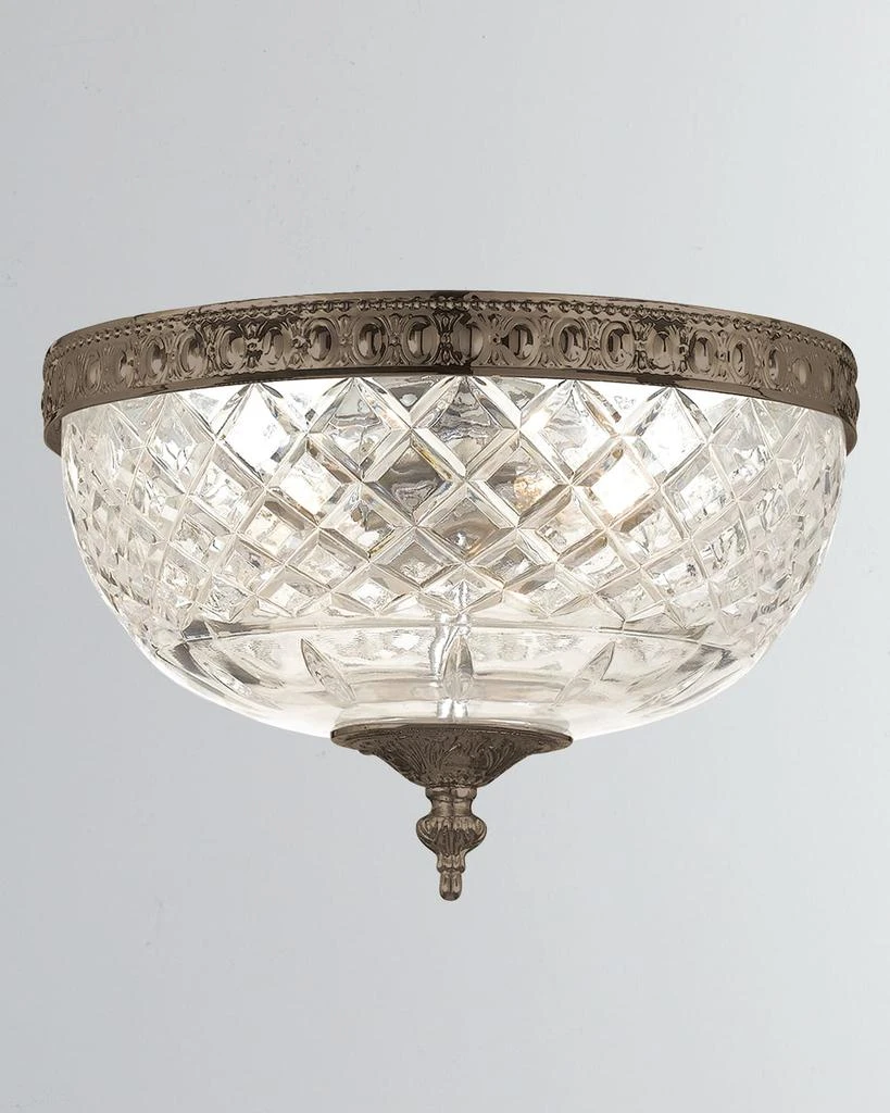 商品Crystorama|2-Light Crystal Ceiling Mount,价格¥1943,第1张图片