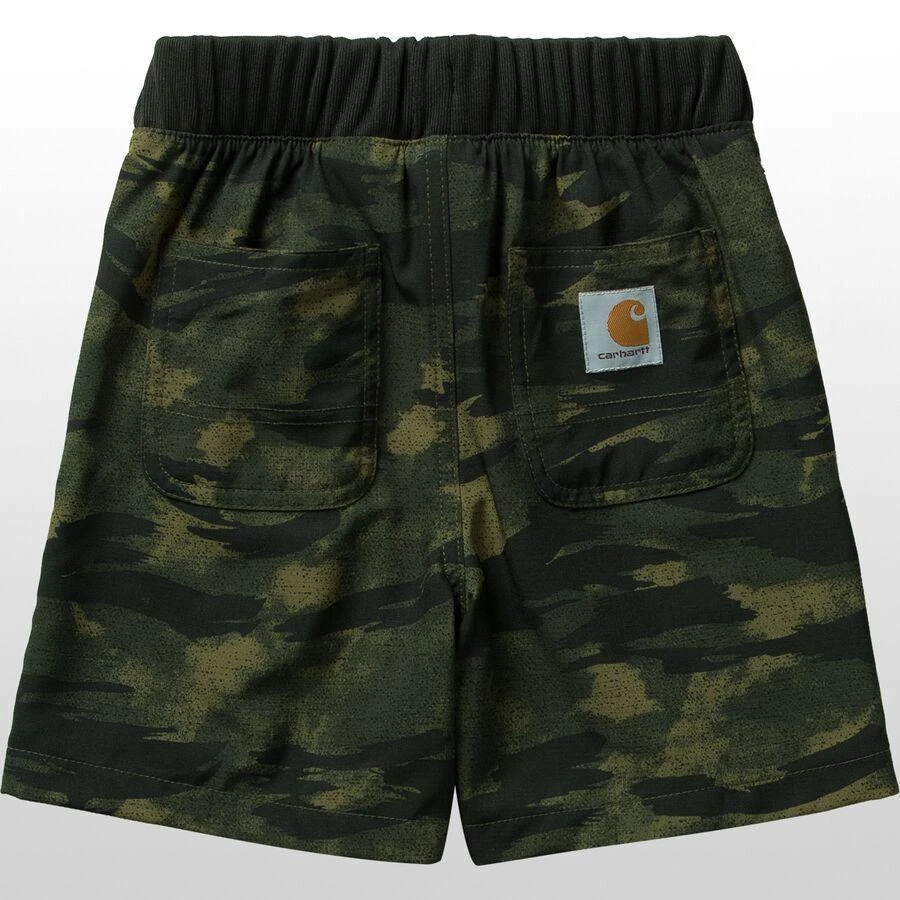 商品Carhartt|Rugged Flex Loose Fit Ripstop Camo Work Short - Little Boys',价格¥168,第3张图片详细描述