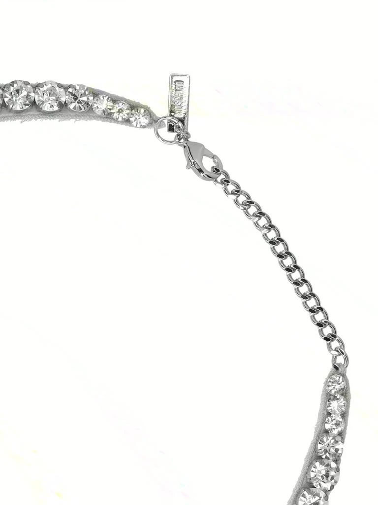 商品Moschino|Crystal Drop Collar Necklace,价格¥6005,第3张图片详细描述
