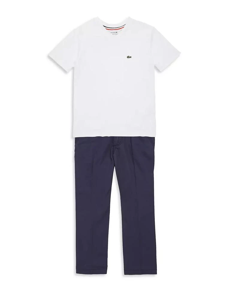商品Lacoste|Little Boy's & Boy's V-Neck T-Shirt,价格¥265,第2张图片详细描述