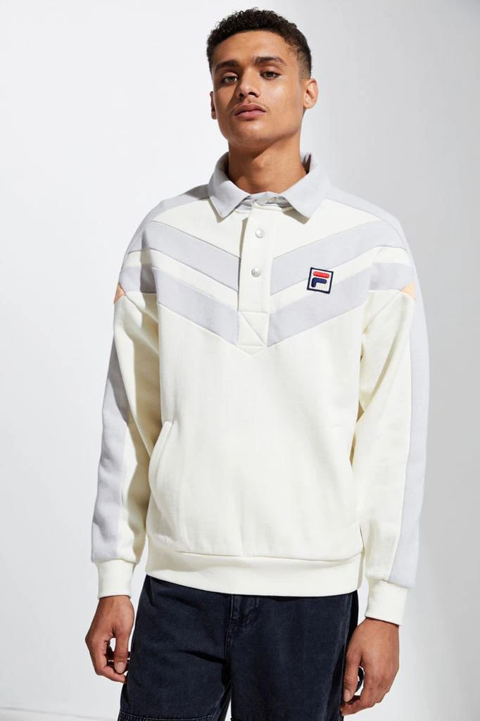 商品Fila|FILA Rodney Heavyweight Rugby Sweatshirt,价格¥189,第1张图片