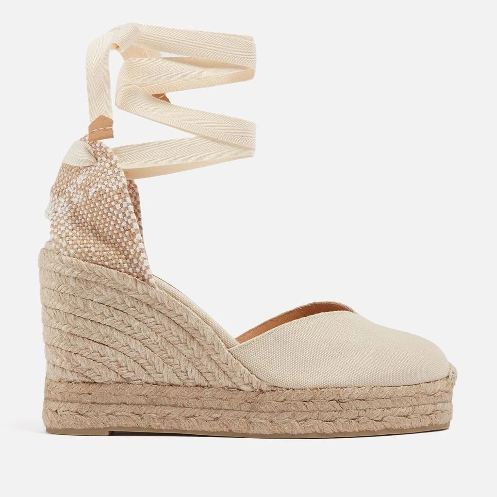 商品CASTAÑER|Women’s Chiara Canvas Wedge Espadrilles,价格¥871,第1张图片