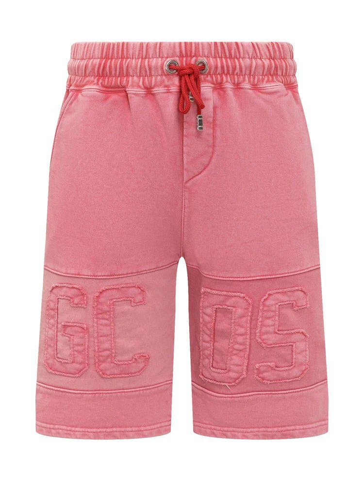 商品GCDS|GCDS Overdyed Logo Band Shorts,价格¥1395,第1张图片