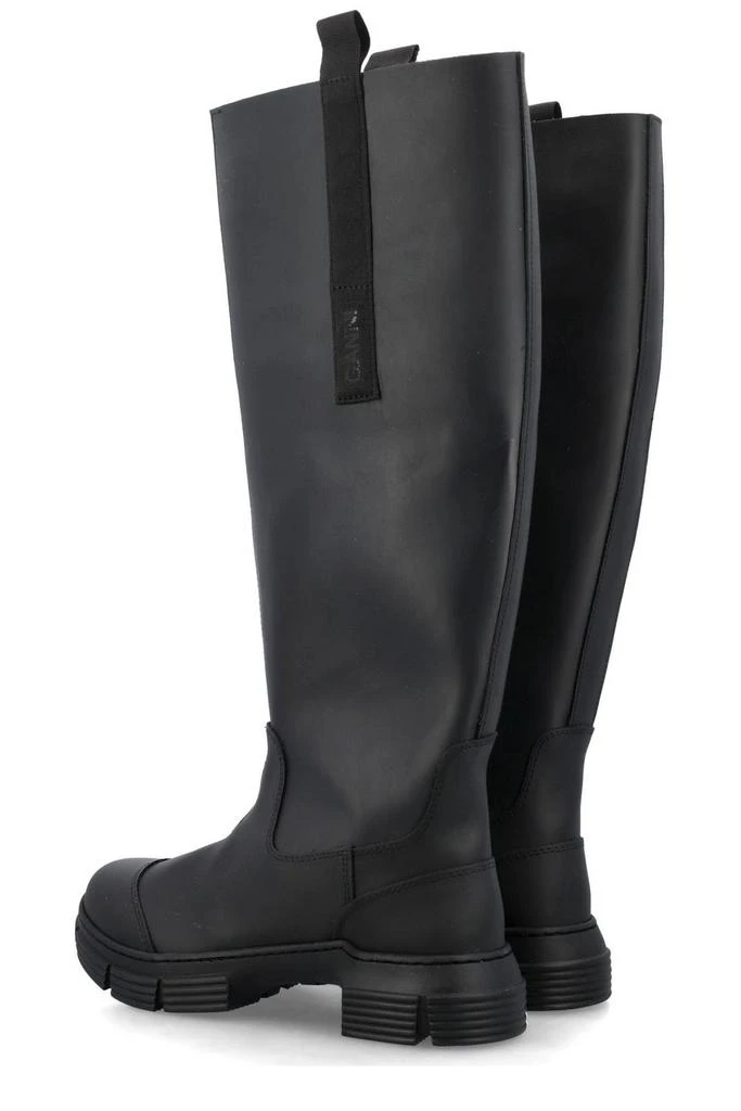 商品Ganni|Ganni Country Knee-High Slip-On Boots,价格¥1581,第4张图片详细描述