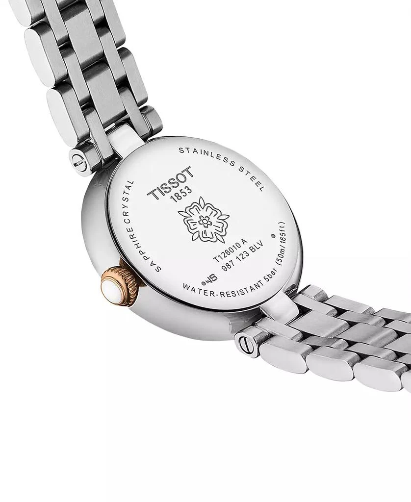 商品Tissot|Women's Swiss Bellissima Two-Tone Stainless Steel Bracelet Watch 26mm,价格¥3892,第4张图片详细描述
