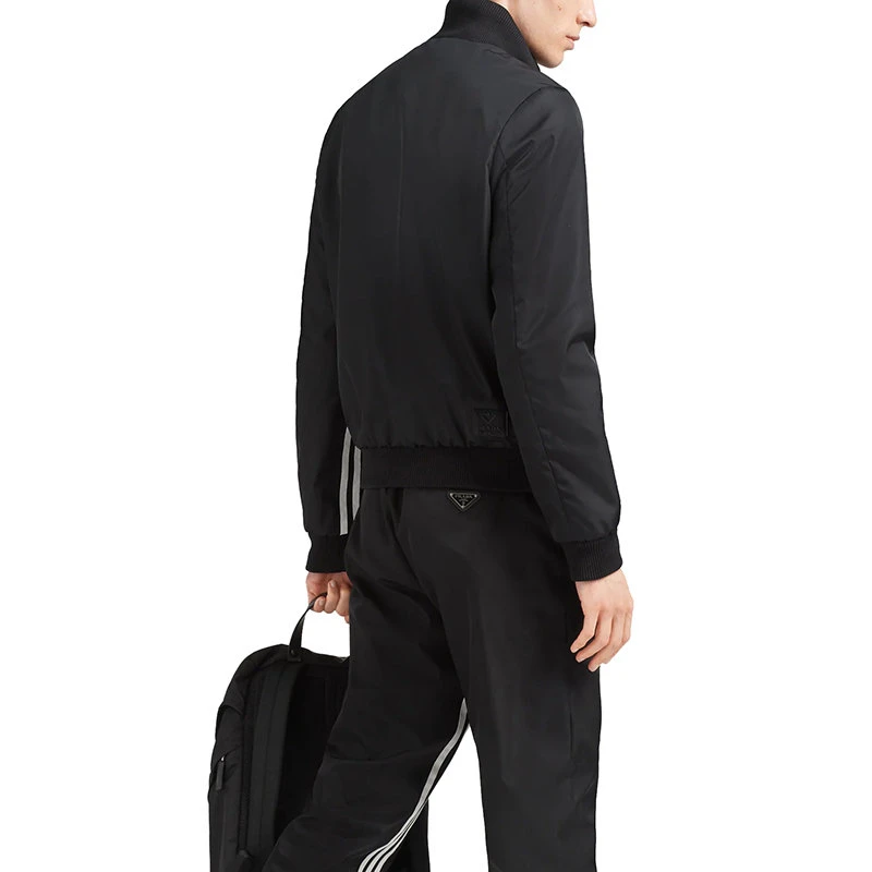 【预售3-7天】普拉达  ADIDAS联名系列 男女同款黑色再生尼龙运动夹克SGB936_1WQ8_F0002_S_212 商品