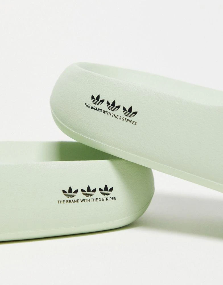 商品Adidas|adidas Originals Ayoon sliders in mint green,价格¥279,第3张图片详细描述