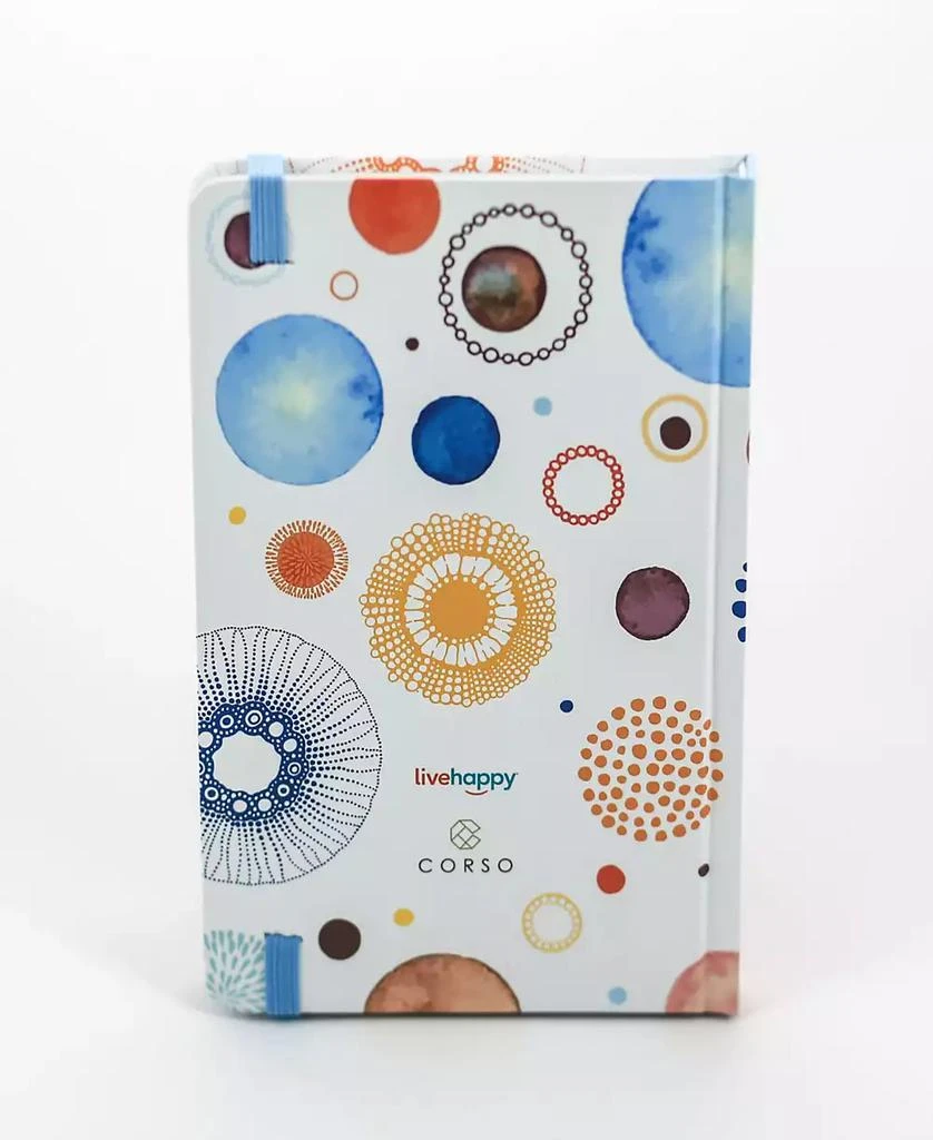 Corso Live Happy Notebook Gratitude Journal, Daily Quote on Mindful Living, Business Notebook, Personal Diary 商品