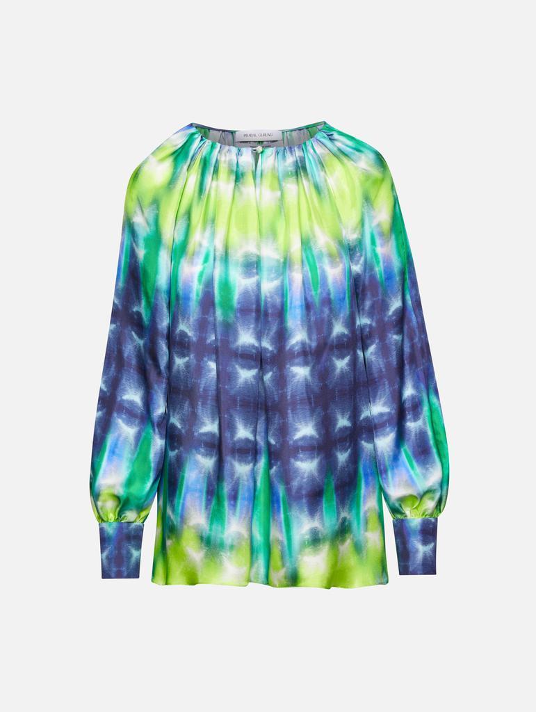 商品PRABAL GURUNG|Gathered Neck Blouse,价格¥1820,第1张图片