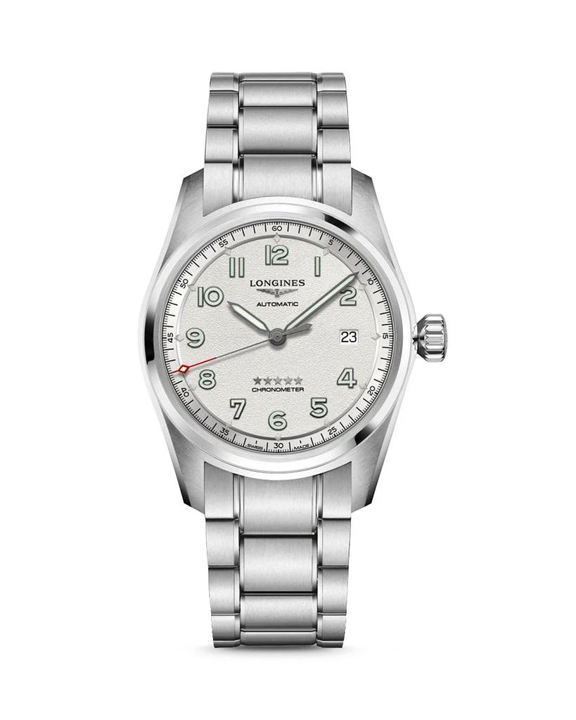 商品Longines|Spirit Stainless Steel Bracelet Watch, 40mm,价格¥16887,第1张图片