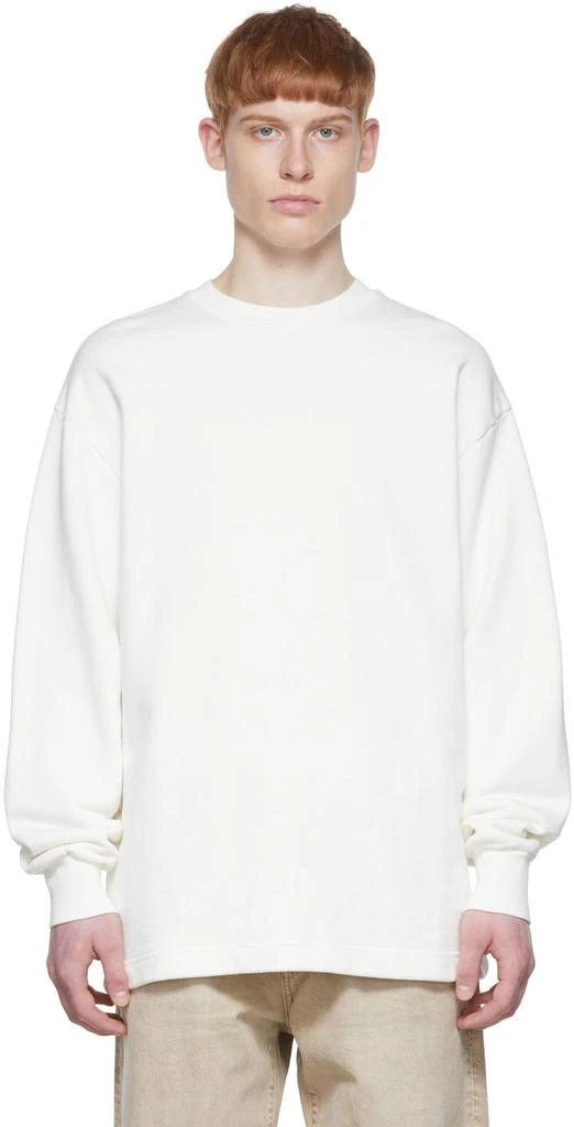 商品Acne Studios|Off-White Cotton Sweatshirt,价格¥1384,第1张图片