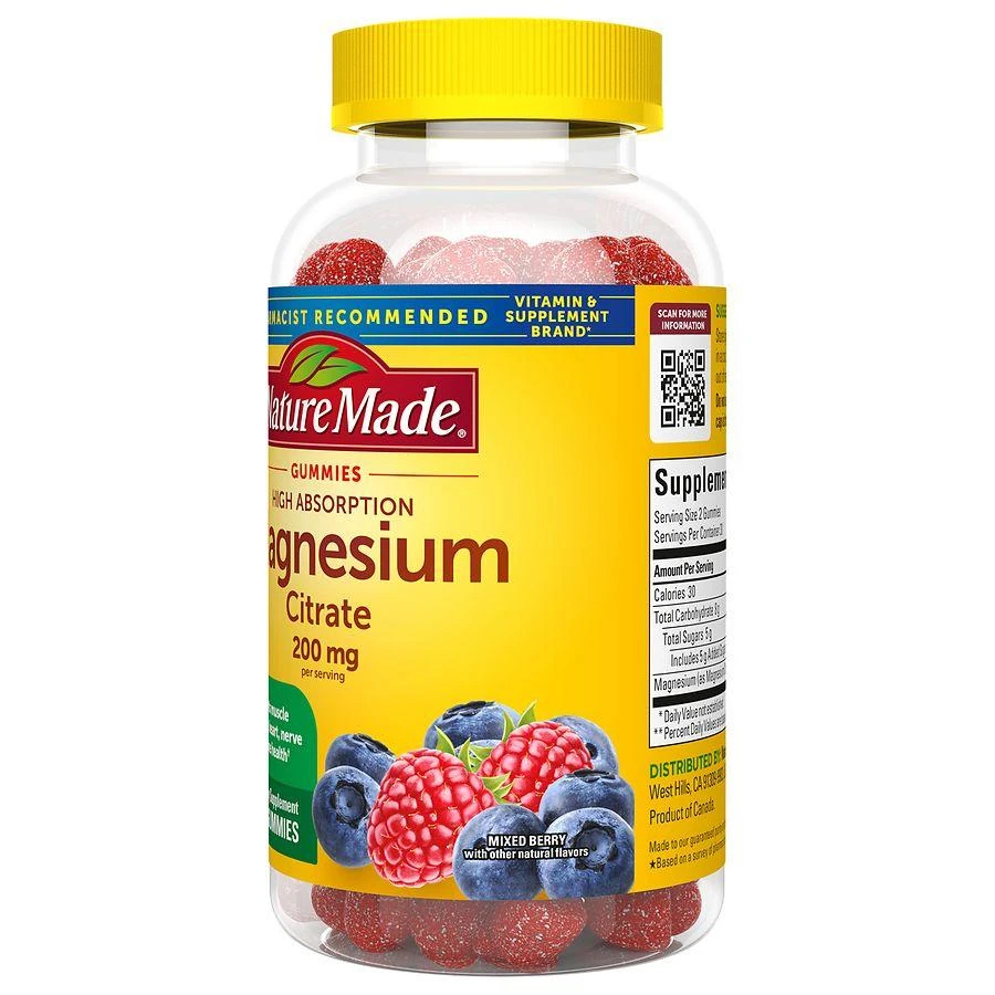 High Absorption Magnesium Citrate Gummies Mixed Berry 商品