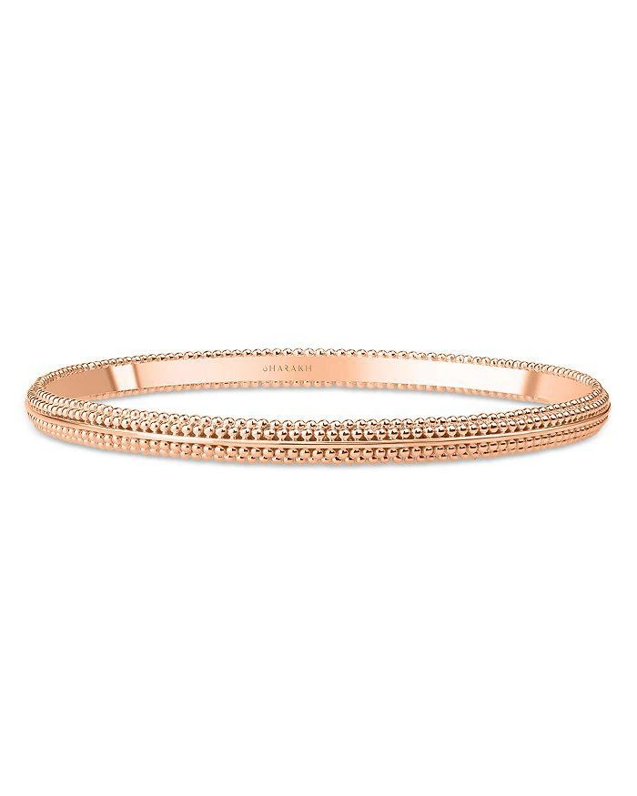 商品HARAKH|Sunlight Beaded Bangle Bracelet in 18K Rose Gold,价格¥58302,第2张图片详细描述