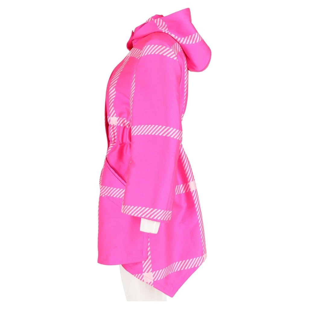 商品[二手商品] Fendi|Pop Tartan Raincoat with Hood in Pink Polyester,价格¥21655,第5张图片详细描述