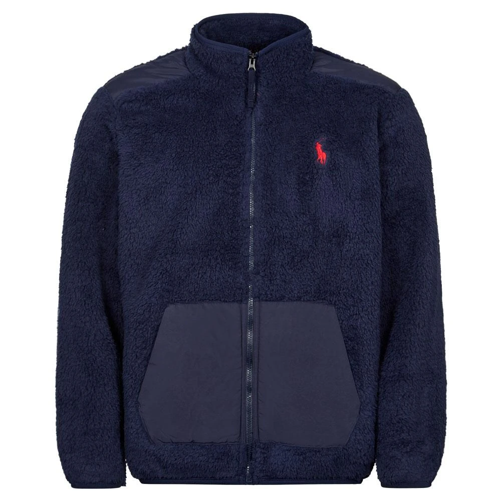 商品Ralph Lauren|Ralph Lauren Fleece Jacket - Navy,价格¥556,第1张图片