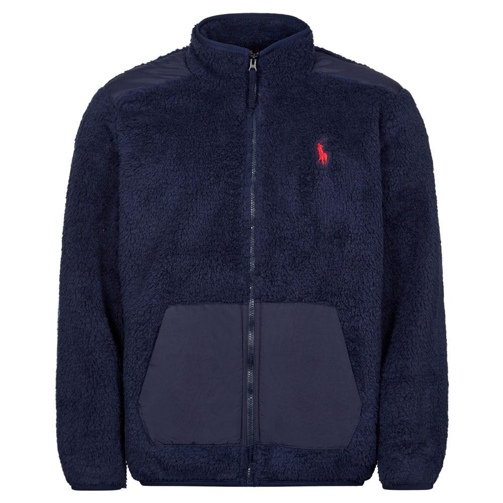 商品Ralph Lauren|Ralph Lauren Fleece Jacket - Navy,价格¥513,第1张图片