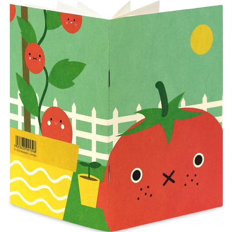 商品Noodoll|Ricetomato pocket notebook in green,价格¥38,第2张图片详细描述