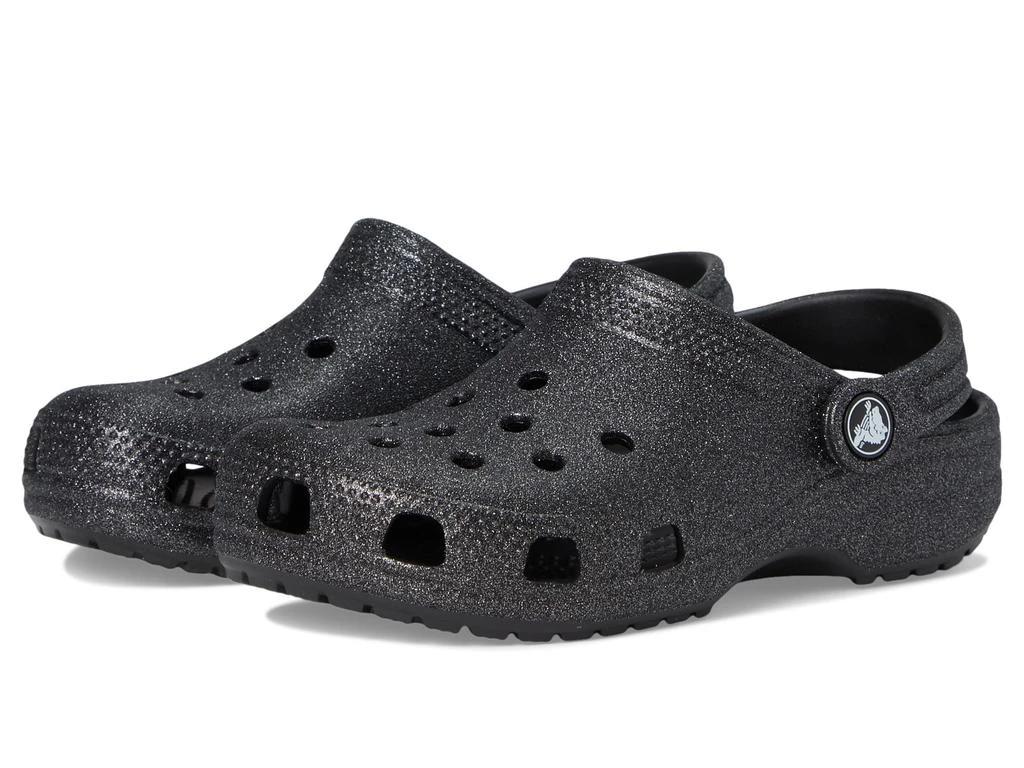 商品Crocs|Classic Glitter Clogs (Little Kid/Big Kid),价格¥271,第1张图片