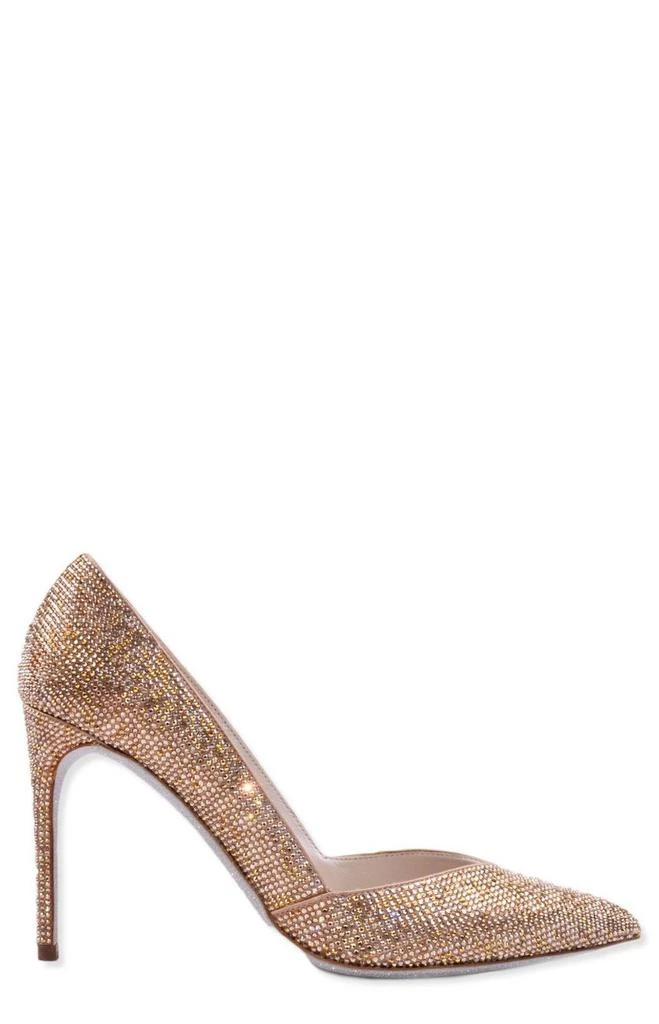 商品Rene Caovilla|René Caovilla Embellished Pointed Toe Pumps,价格¥10488,第1张图片