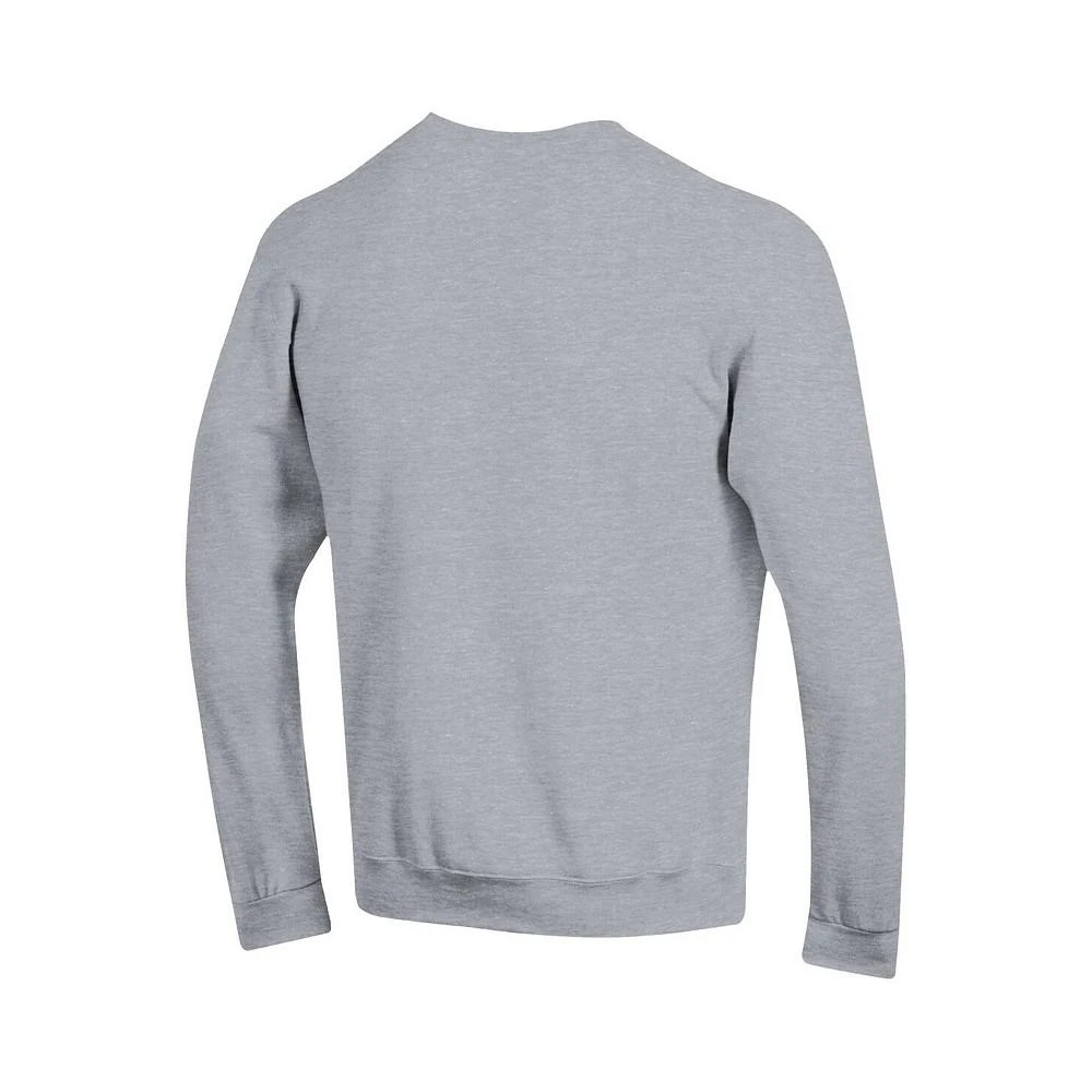 商品CHAMPION|Men's Heather Gray Pitt Panthers High Motor Pullover Sweatshirt,价格¥404,第4张图片详细描述