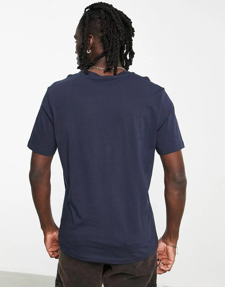 商品Hugo Boss|Hugo Dero small logo t-shirt in navy,价格¥377,第2张图片详细描述