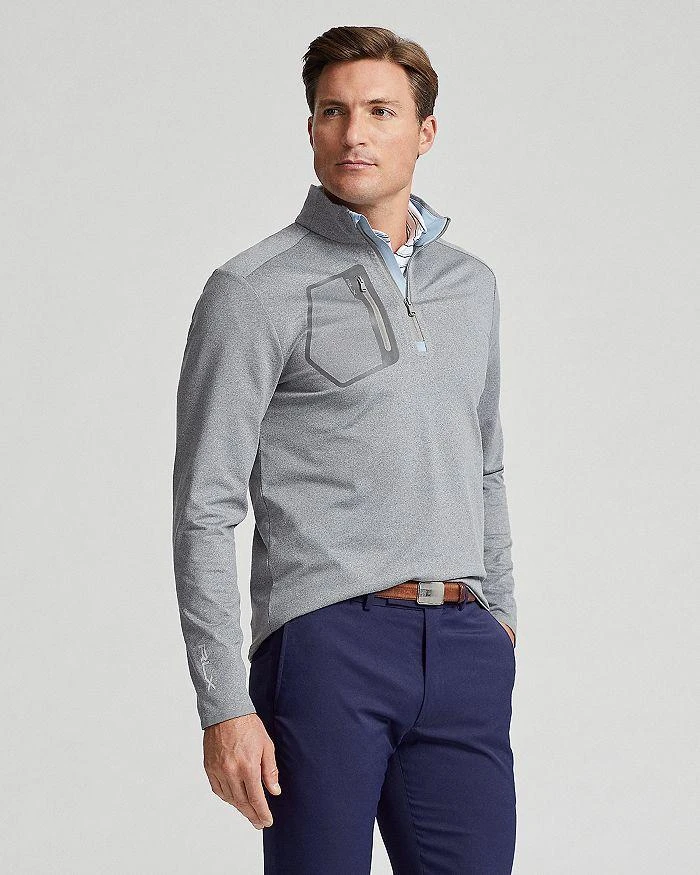 商品Ralph Lauren|Stretch Jersey Quarter Zip Mock Neck Golf Sweatshirt,价格¥1115,第3张图片详细描述