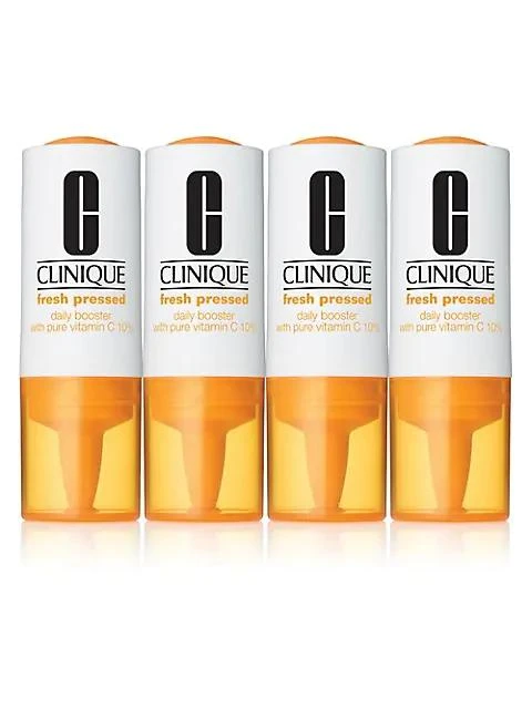 商品Clinique|鲜活维C精华液4瓶套装,价格¥587,第1张图片