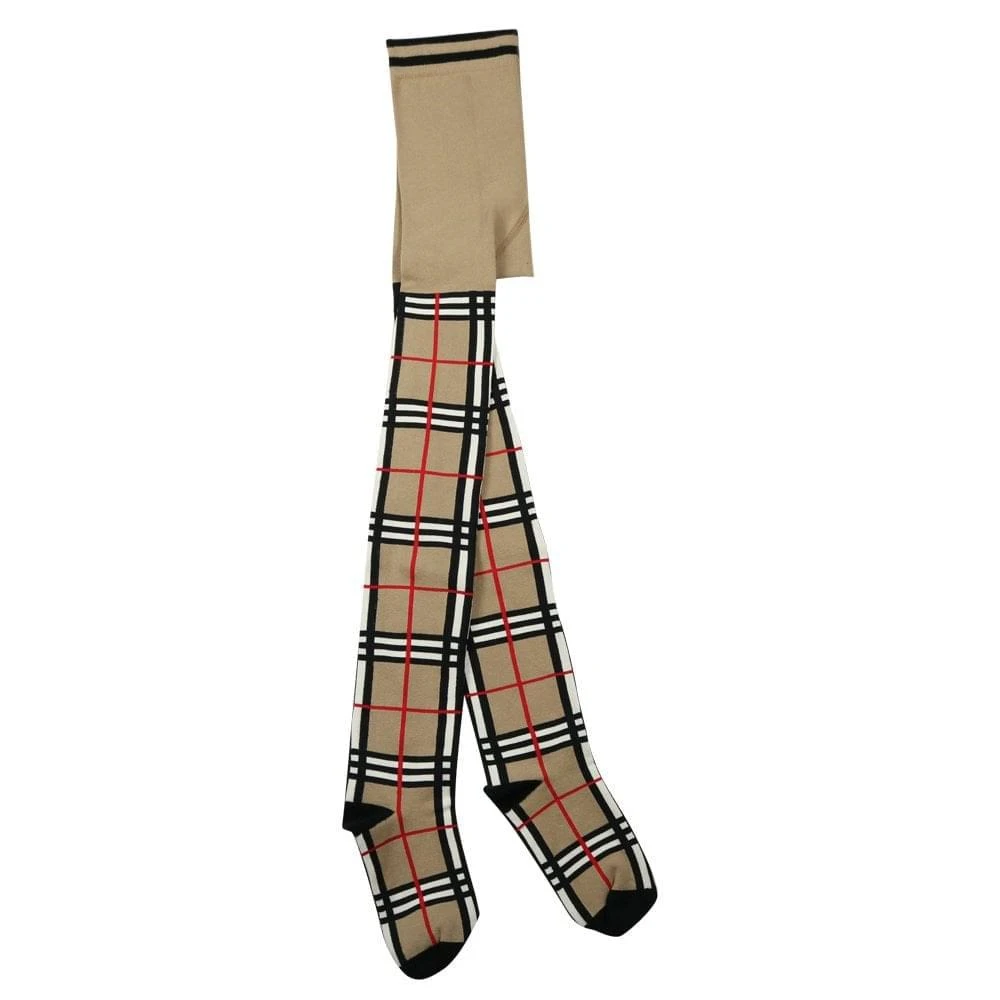 商品Burberry|Vintage Check Tights Beige,价格¥671,第3张图片详细描述