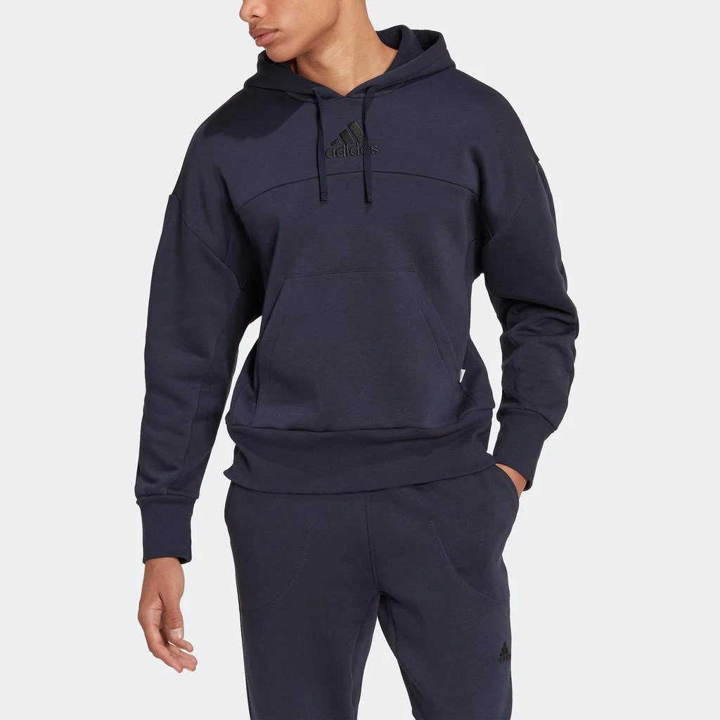 商品Adidas|Men's adidas Studio Lounge Fleece Hoodie,价格¥359,第1张图片