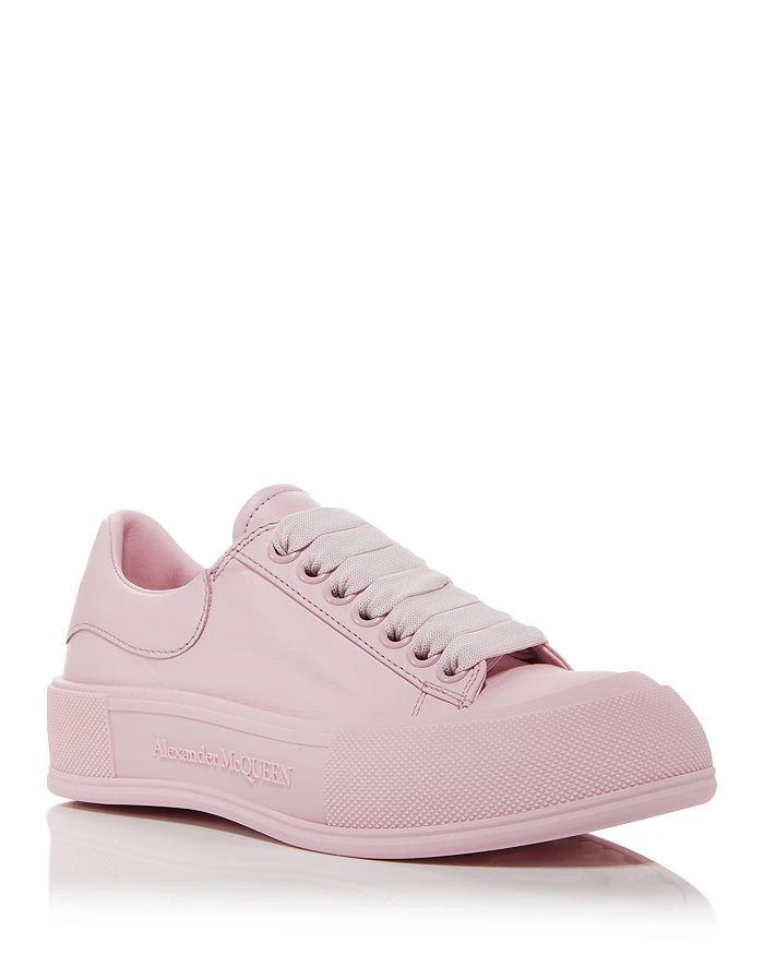 商品Alexander McQueen|Women's Deck Tonal Low Top Sneakers,价格¥1718,第1张图片