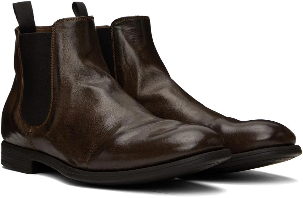 商品Officine Creative|Brown Chronicle 123 Chelsea Boots,价格¥3643,第4张图片详细描述
