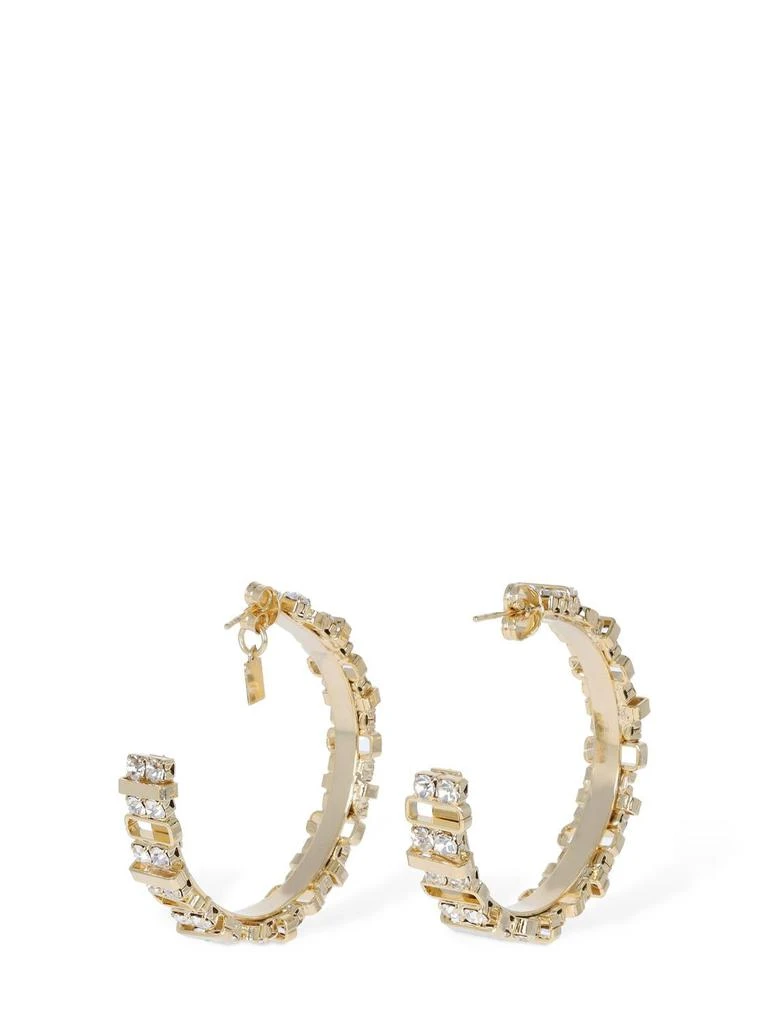 商品ROSANTICA|Petra Crystal Hoop Earrings,价格¥1268,第3张图片详细描述