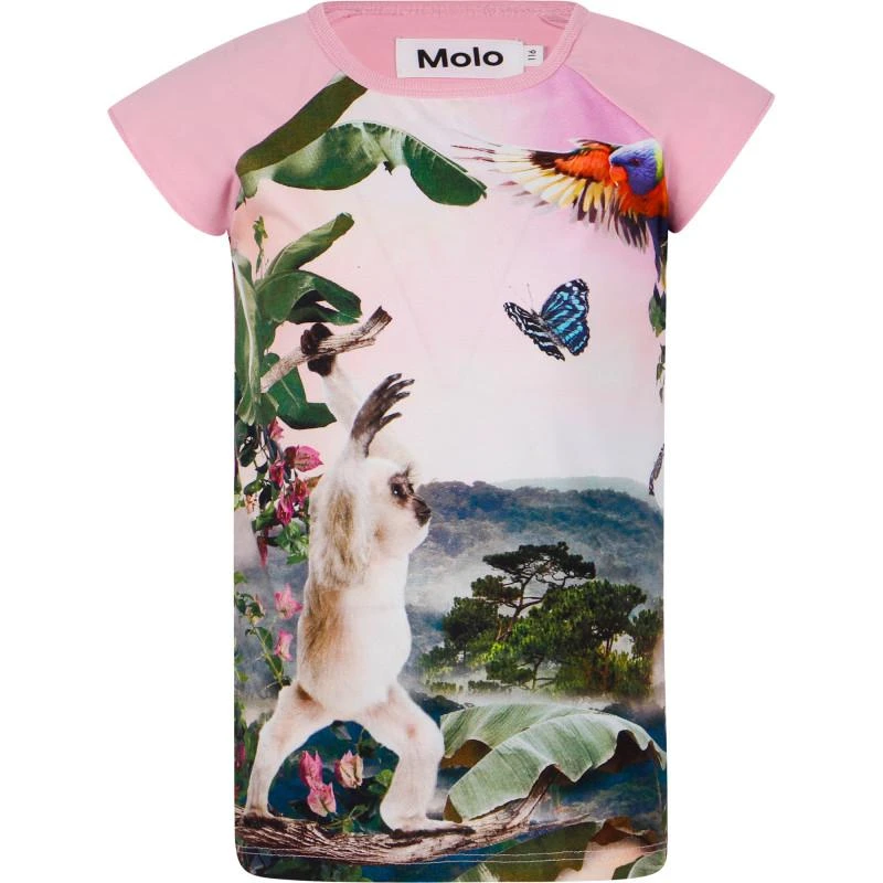 商品MOLO|Amazon mist t shirt in pink,价格¥311,第1张图片