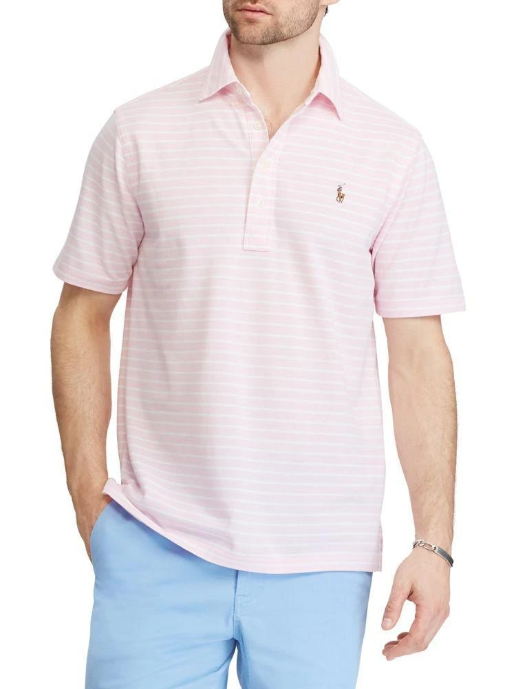 商品Ralph Lauren|Classic-Fit Knit Cotton Oxford Polo,价格¥195,第1张图片