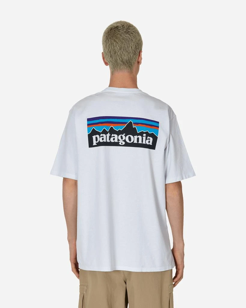 商品Patagonia|P-6 Logo Responsibili T-Shirt White,价格¥325,第3张图片详细描述