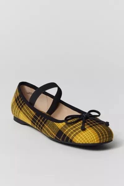 商品Urban Outfitters|UO Kendra Plaid Ballet Flat,价格¥190,第5张图片详细描述