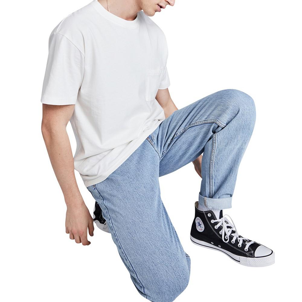 Men's Relaxed Tapered Jeans商品第3张图片规格展示