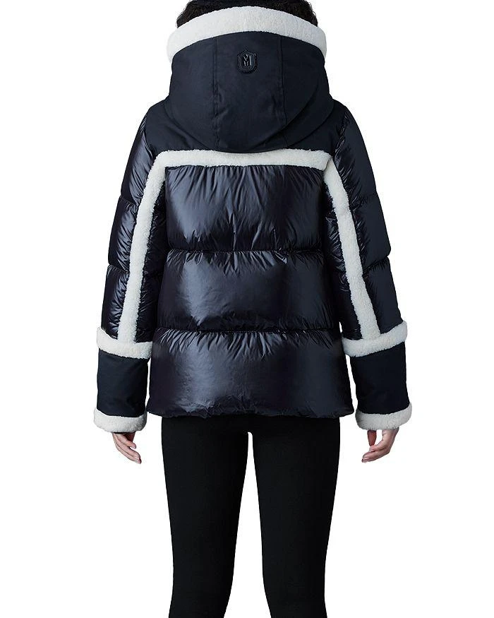 商品Mackage|Shearling Trim Down Puffer Coat ,价格¥5123,第2张图片详细描述