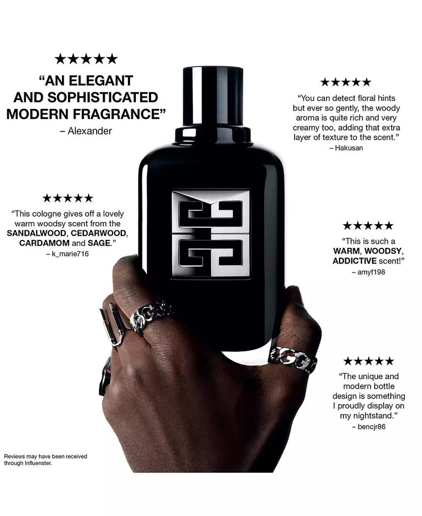 商品Givenchy|Men's Gentleman Society Eau de Parfum Spray, 2 oz.,价格¥861,第4张图片详细描述